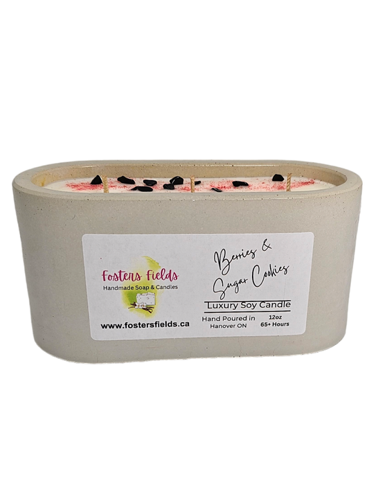 Berries and Sugar Cookies-Luxury Soy Candle