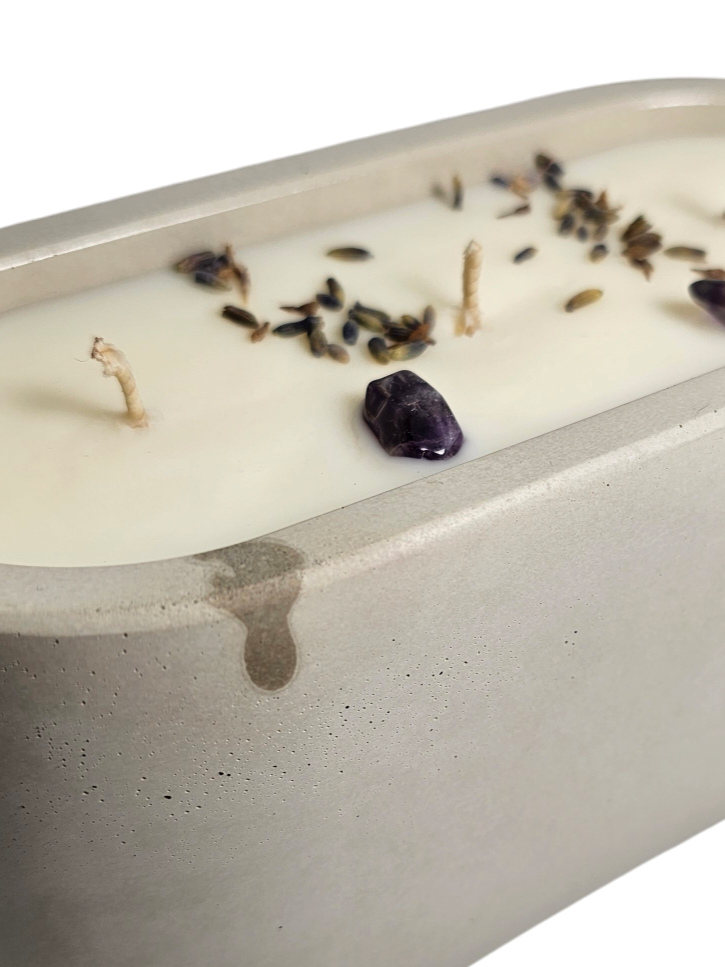 Lavender Vanilla-Luxury Soy Candle