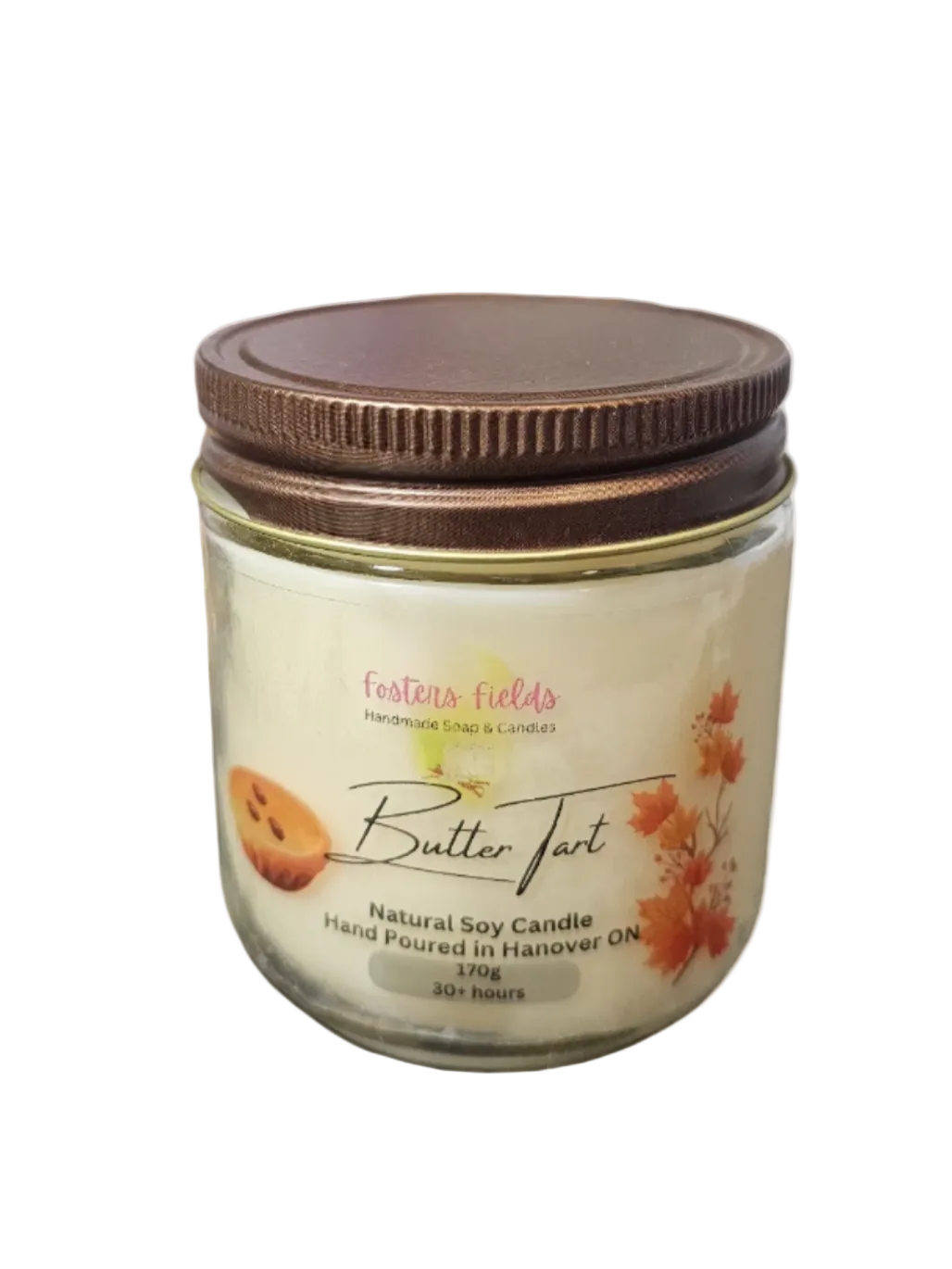 Natural Soy Candle Butter Tart