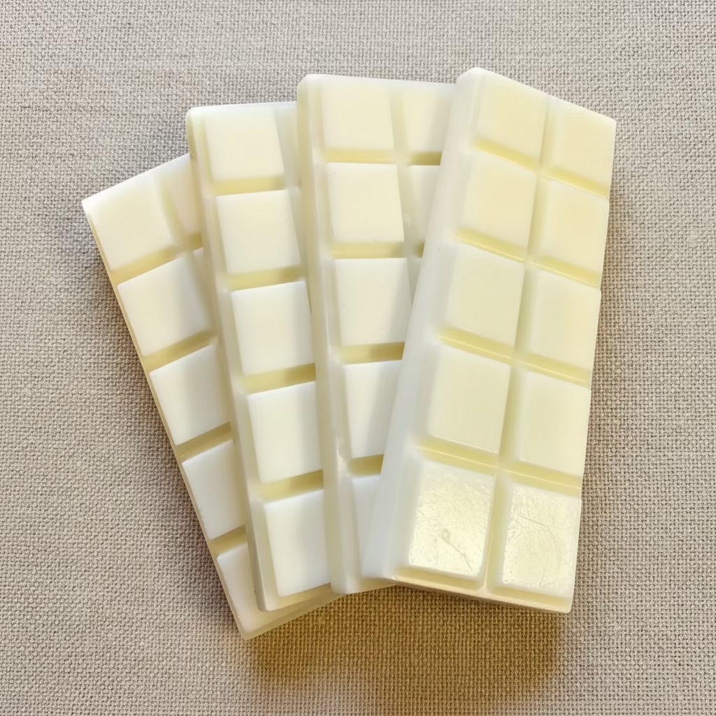 Group of wax melts on display