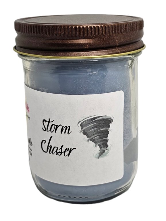 Storm Chaser Natural Soy Candle - FostersFieldssoap#soycandles#fostersfields#handmadesoap#natural soapnatural soy candleStorm Chaser Natural Soy Candle