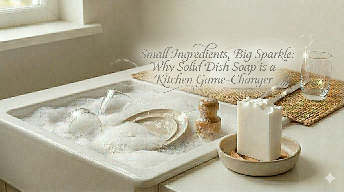 Small Ingredients, Big Sparkle: Why Solid Dish Soap is a Kitchen Game-Changer