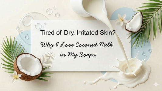 Tired of Dry, Irritated Skin? Why I Love Coconut Milk in My Soaps
