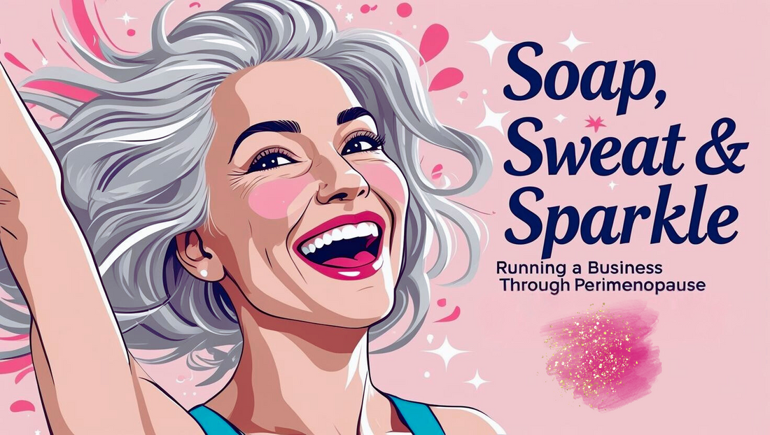 Soap, Sweat & Sparkle – Running a Business Through Perimenopause