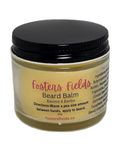 natural beard balm with beeswax, oils and butters 45g