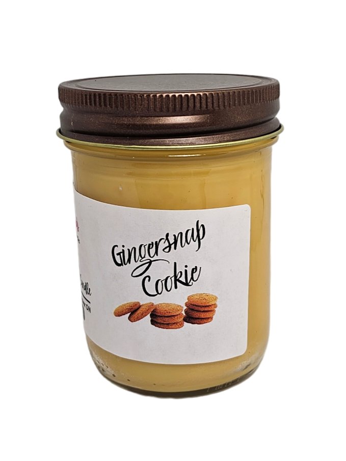 Gingersnap Cookie Natural Soy Candle - FostersFieldssoap#soycandles#fostersfields#handmadesoap#natural soapsoy candleGingersnap Cookie Natural Soy Candle