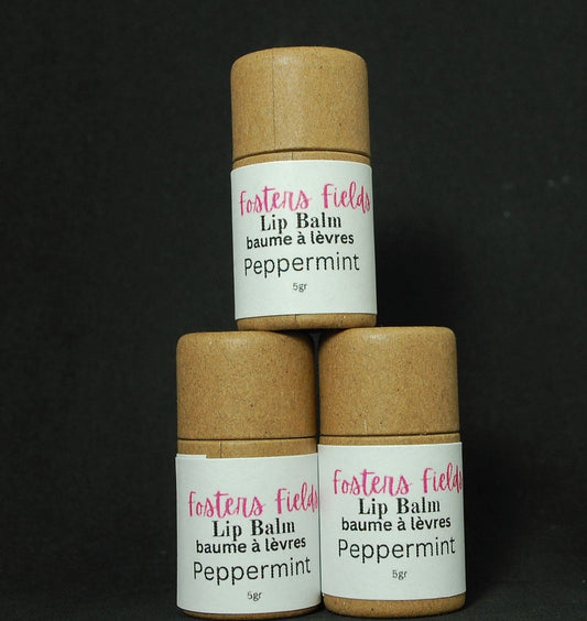 Peppermint Lip Balm - FostersFields