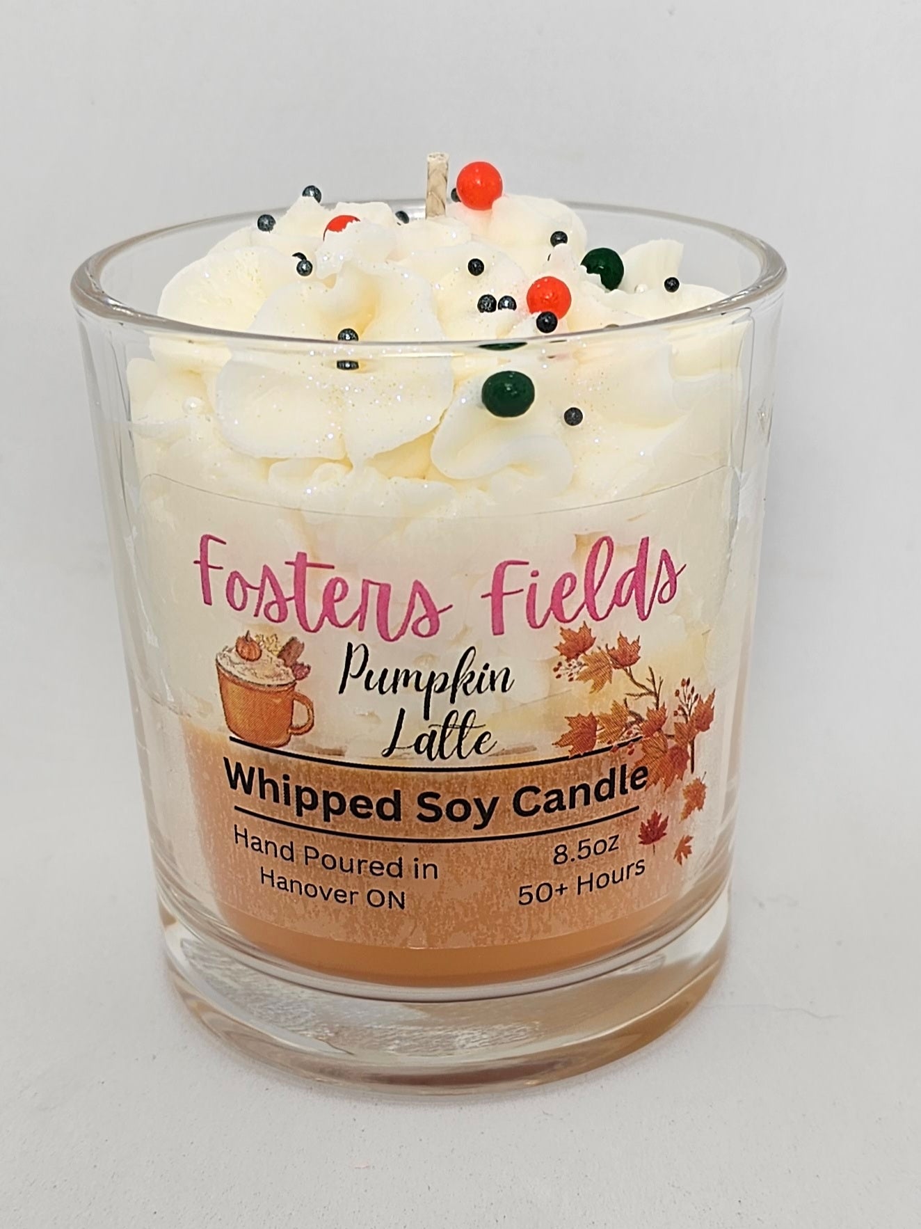 Pumpkin Latte Soy Candle - FostersFields