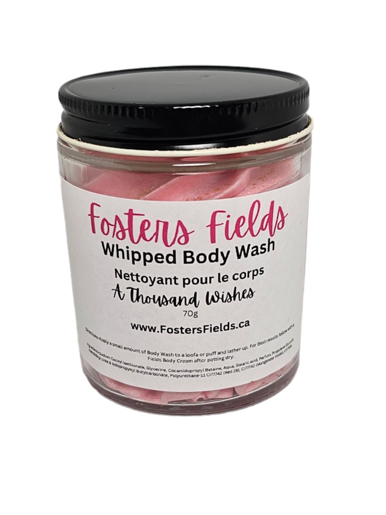 Whipped Body Wash A Thousand Wishes - FostersFieldssoap#soycandles#fostersfields#handmadesoap#natural soapbody washWhipped Body Wash A Thousand Wishes